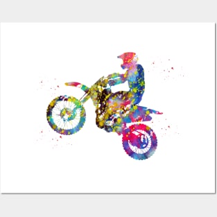 Motocross Dirt Bike Posters and Art